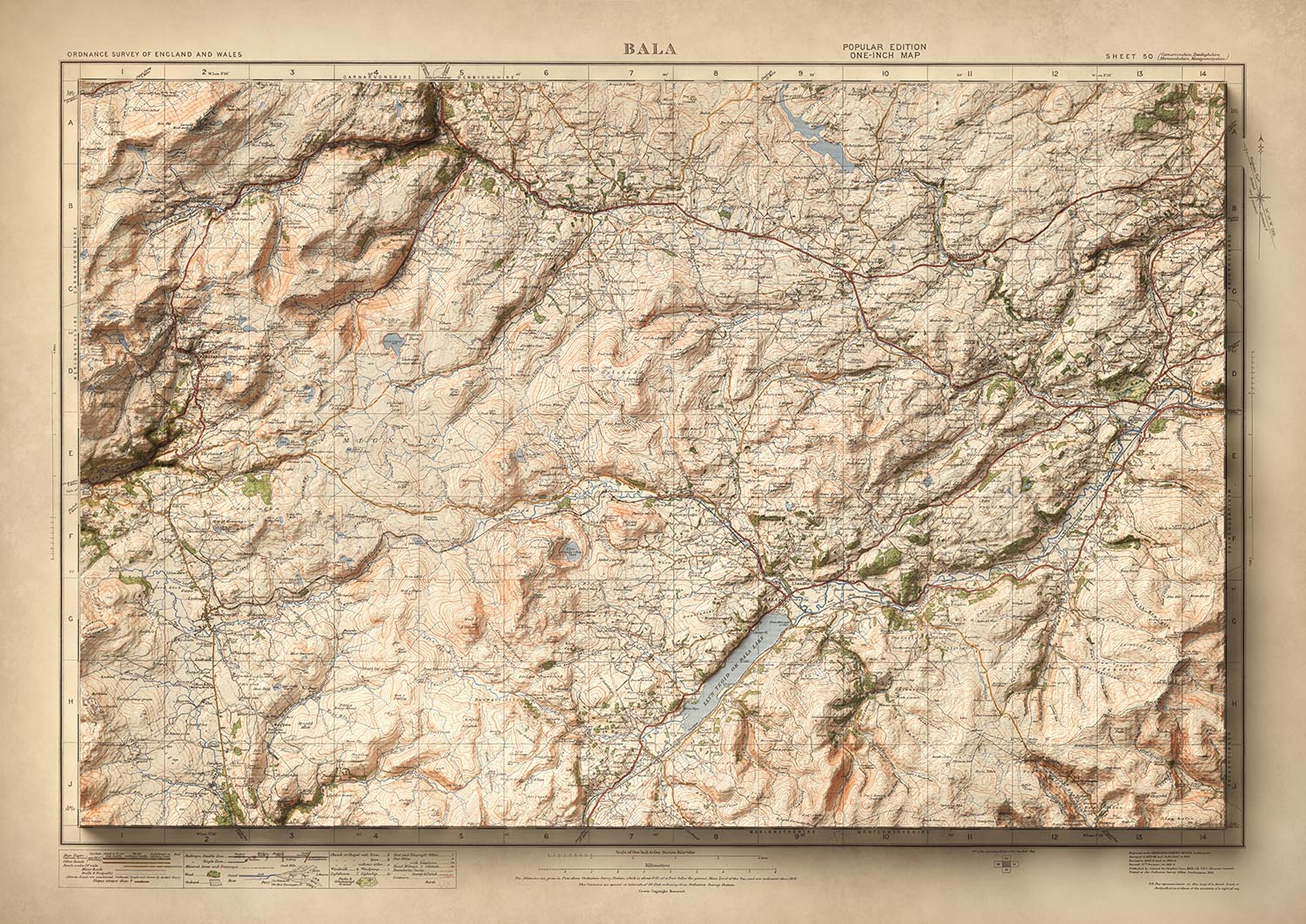 Image showing the difference between an Original map and a map that has undergone the Unique 3D transformation