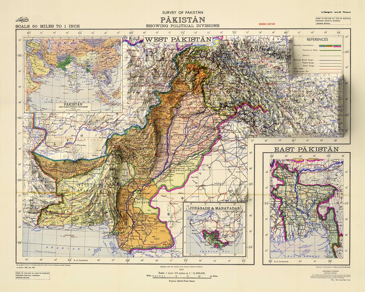 Image showing the difference between an Original map and a map that has undergone the Unique 3D transformation