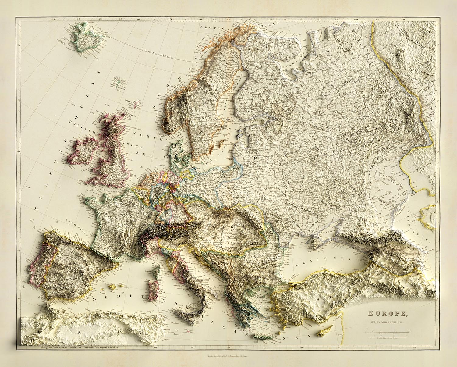 Image showing the difference between an Original map and a map that has undergone the Unique 3D transformation