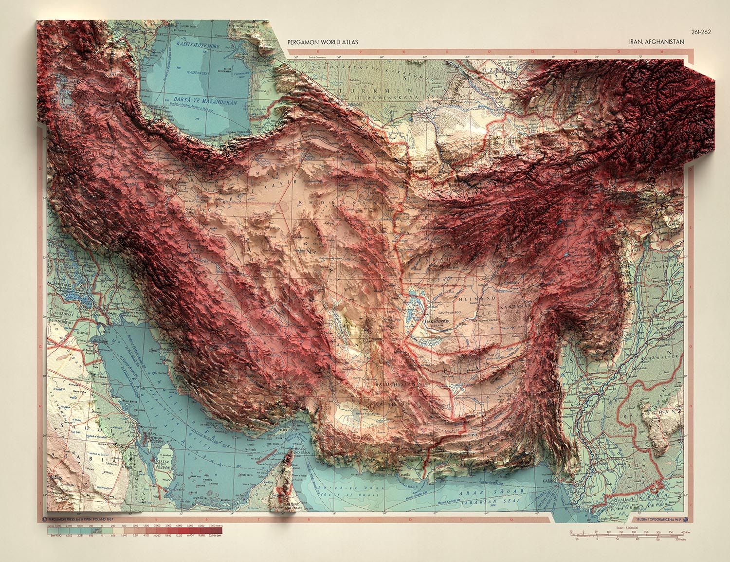 Image showing the difference between an Original map and a map that has undergone the Unique 3D transformation