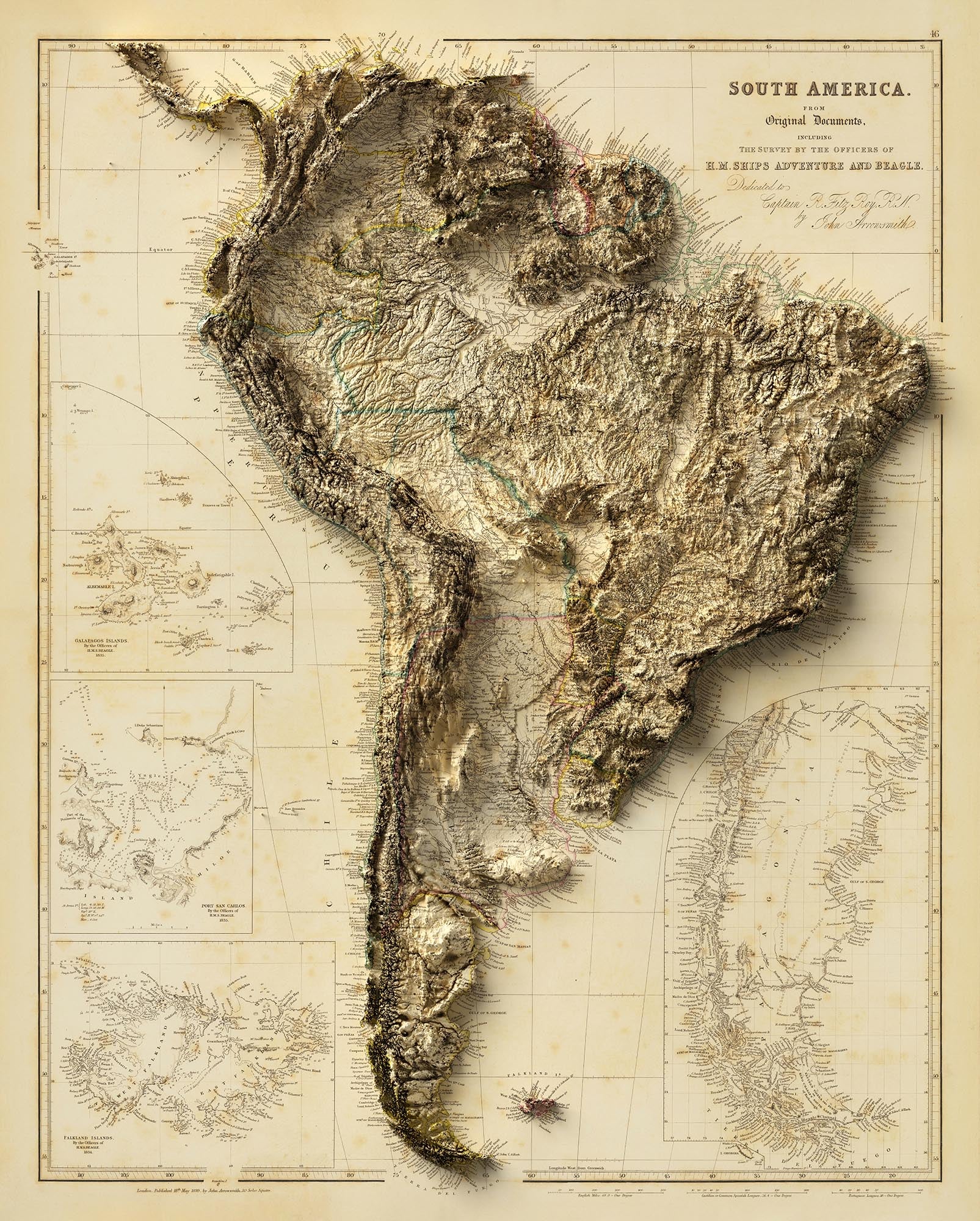 Image showing the difference between an Original map and a map that has undergone the Unique 3D transformation