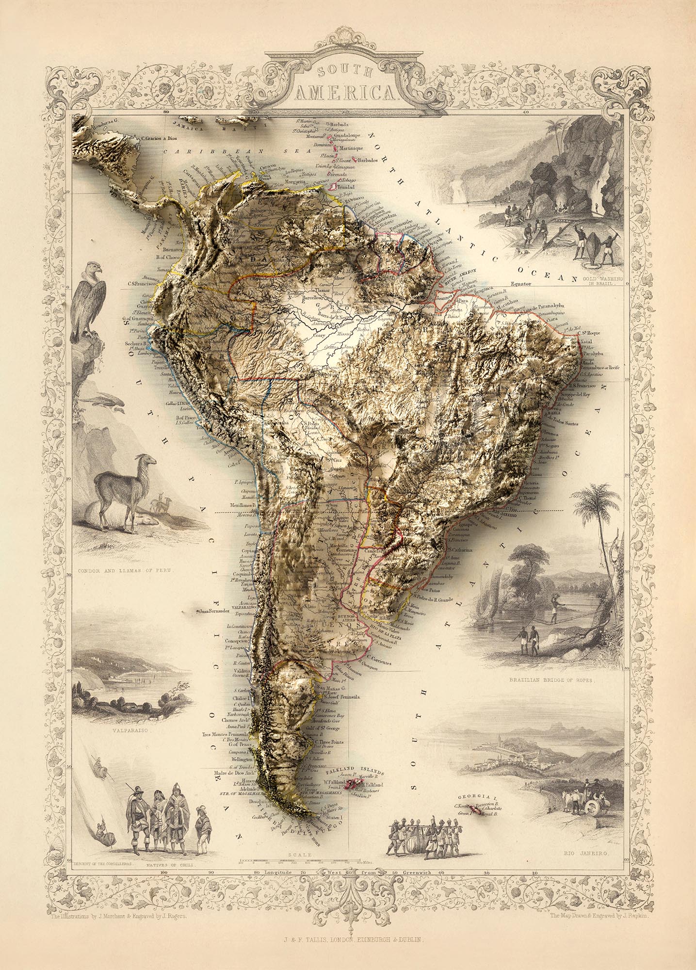 Image showing the difference between an Original map and a map that has undergone the Unique 3D transformation