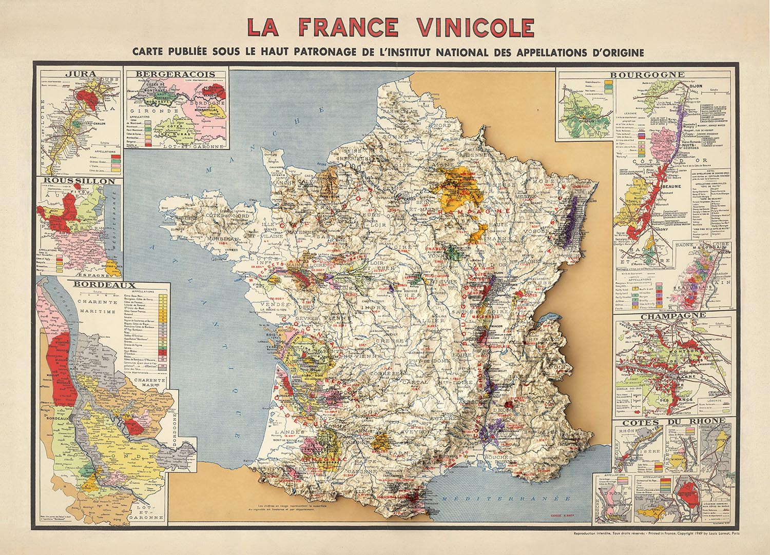 Image showing the difference between an Original map and a map that has undergone the Unique 3D transformation