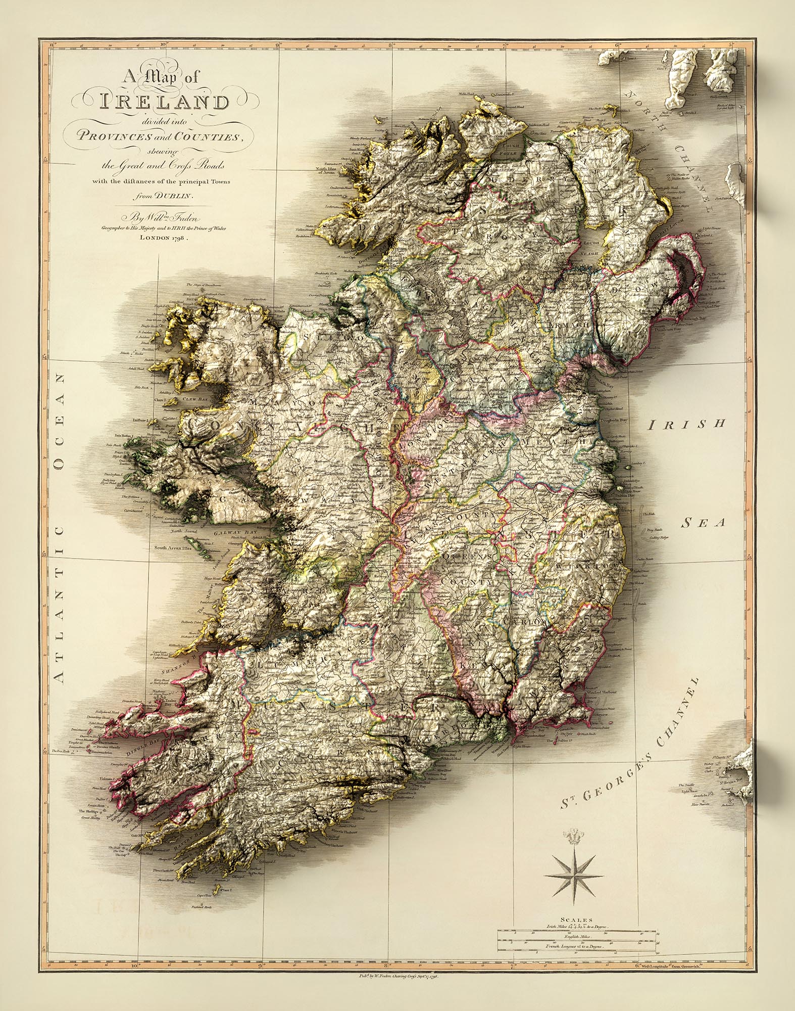 Image showing the difference between an Original map and a map that has undergone the Unique 3D transformation