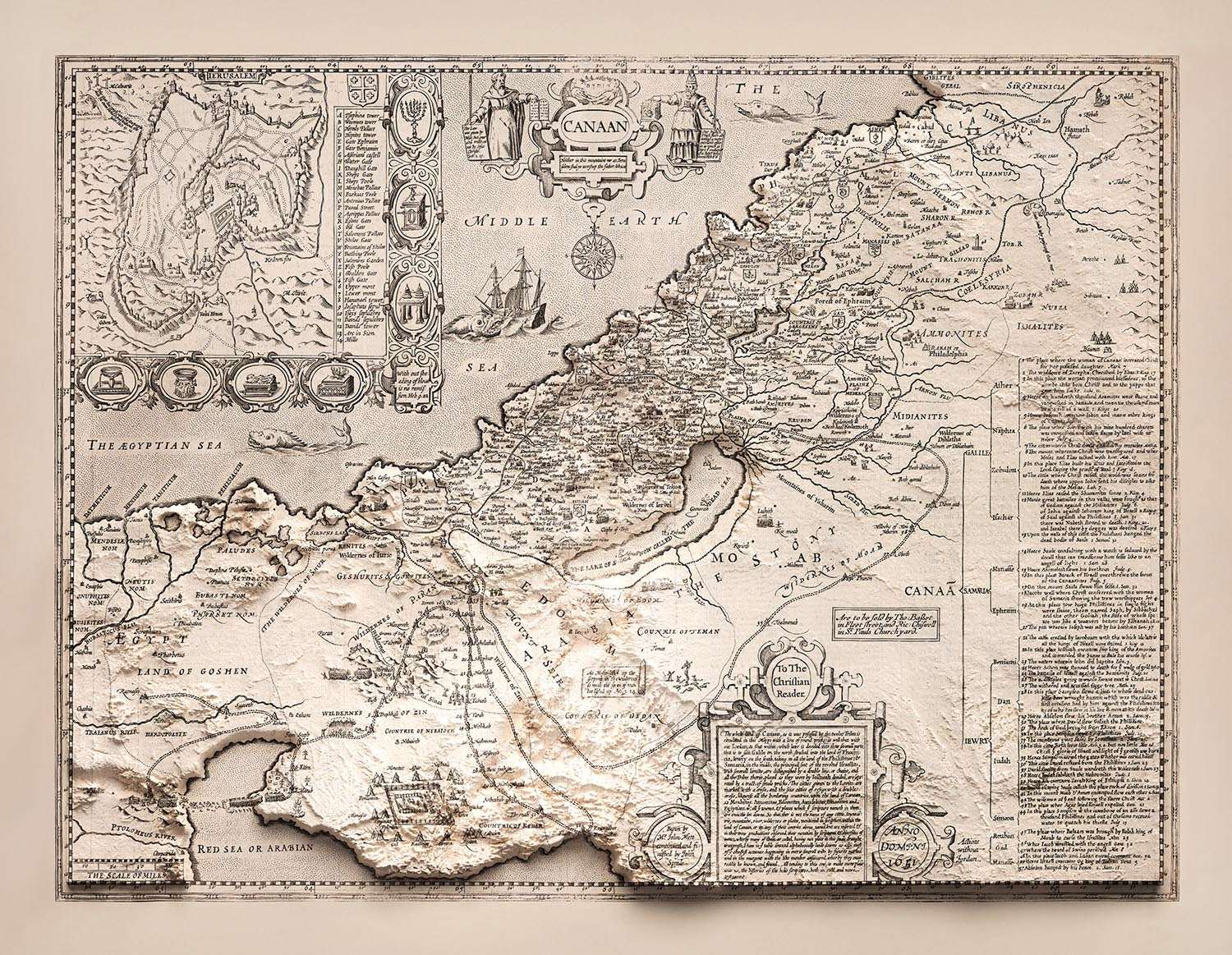 Image showing the difference between an Original map and a map that has undergone the Unique 3D transformation