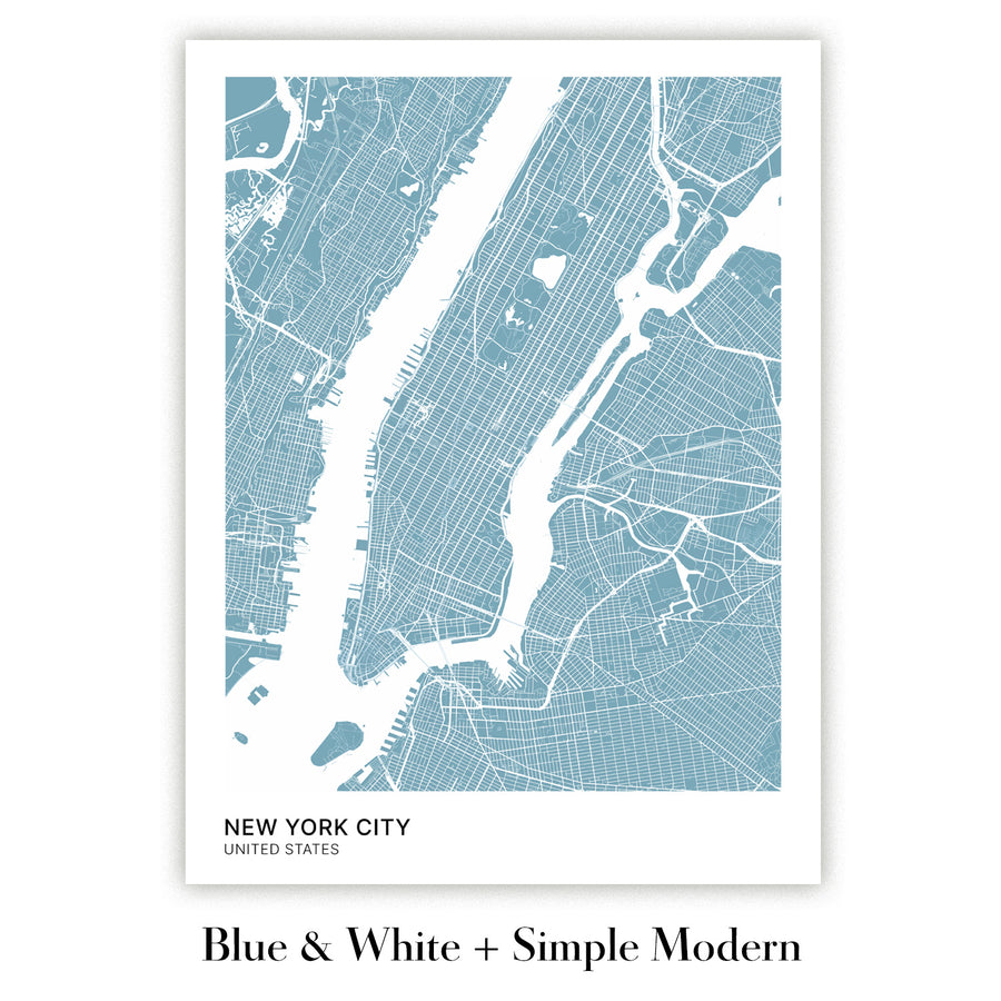 Moderne Stadtkarte von Toulouse, Frankreich: Saint-Sernin, Pont Neuf, Place du Capitole, Canal du Midi, Garonne-Fluss 