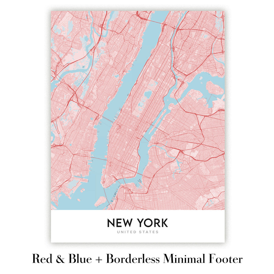 Modern City Map of Edinburgh, UK: Old Town, New Town, Edinburgh Castle, Royal Botanic Garden, M8