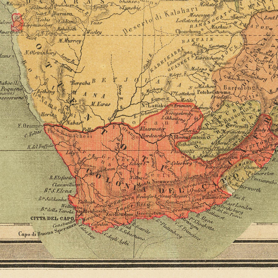 Grande Mappa Antica dell&