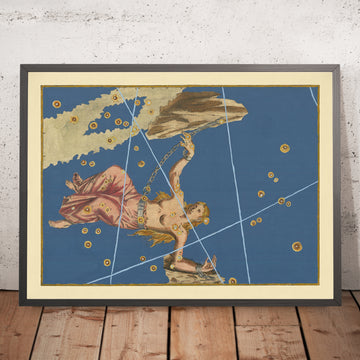 Ancienne carte des étoiles d&