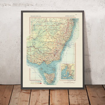 Ancienne carte du sud-est de l&