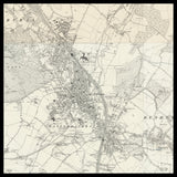 Mappa Antica Personalizzata di Watford 