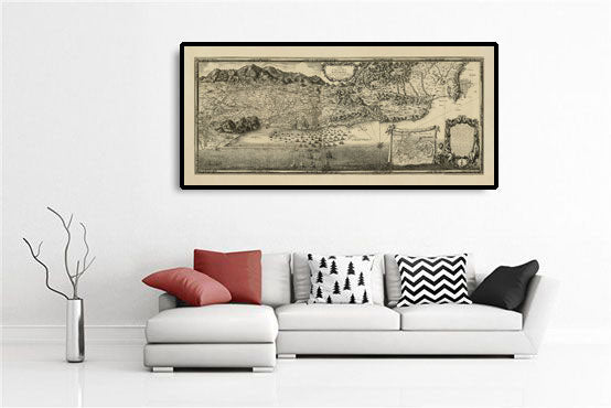 Siège français de Barcelone par Beaulieu, 1697 : Montjuïc, Forces navales, Camps français 