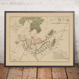 Bataille de Waterloo, Positions britanniques et françaises, 1815 : Guerre napoléonienne 