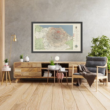 Mappa della Vecchia Scuola di Edimburgo di Abercrombie, 1946: Educazione Autoritaria e Non Autoritaria e Alunni 