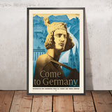 Locandina di viaggio Germania: Vieni in Germania di Max Eschle 
