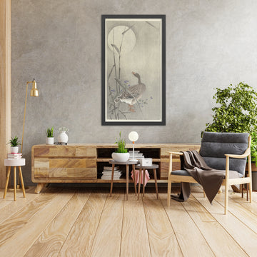 A framed image of 
