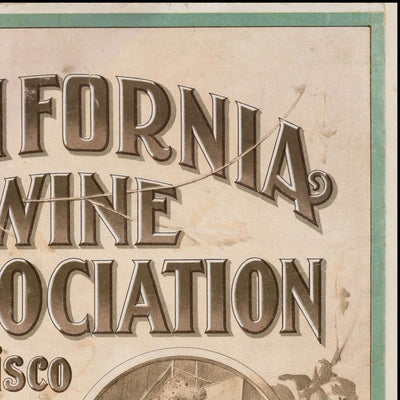 Alte topographische Karte von Kalifornien, 1903: Los Angeles, San Francisco, Napa, Sonoma, Pazifischer Ozean