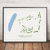 Formby Golf Club: Modern Golf Course Map