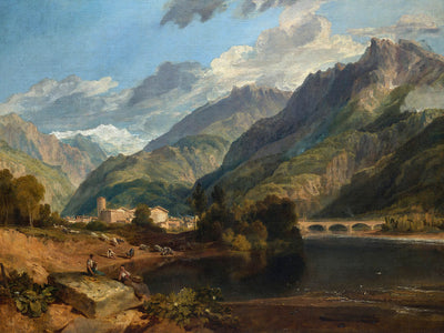 Bonneville, Savoy von Turner, 1803 
