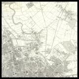 Personalised Old Map of Kingston upon Hull