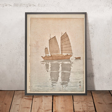 A framed image of 