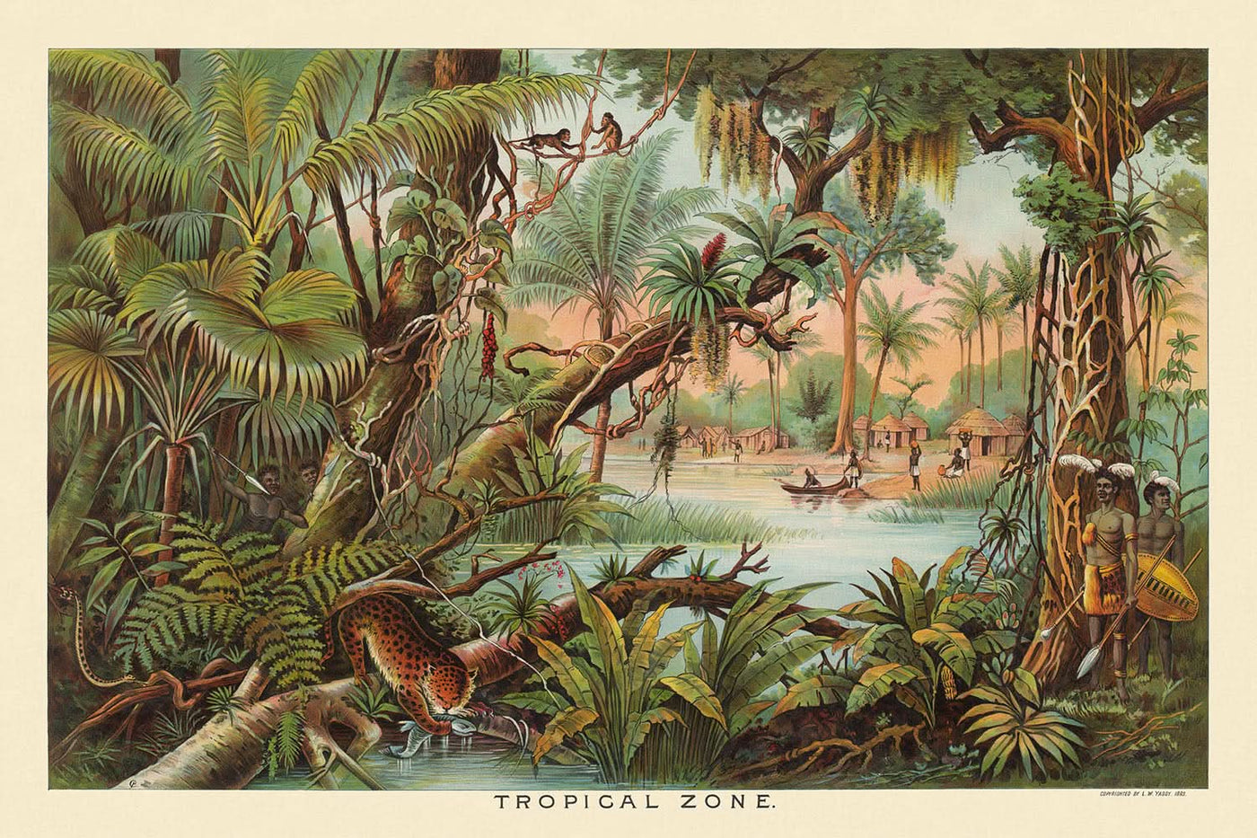 Tropische Zone von Levi Walter Yaggy, 1893