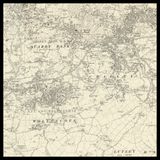 Mappa antica personalizzata di Kingswinford 