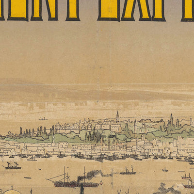 Orient Express Travel Poster by Imprimerie Chaix, 1888