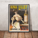 Kina-Lillet Vintage Aperitif Poster, 1890