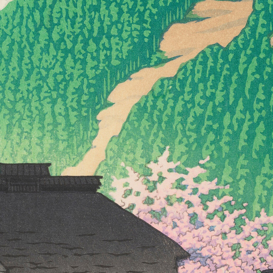 Morning in Nishibira, Izu by Hasui Kawase, 1935