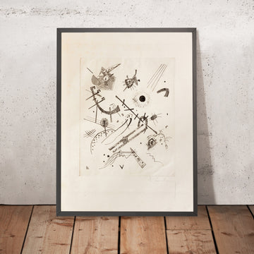 A framed image of 