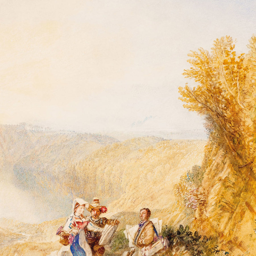Lago Albano, Italia di Turner, 1794 