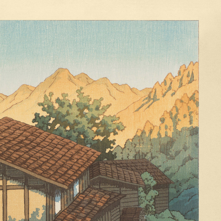 Nenoyama, Bushu por Hasui Kawase, 1941 