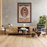 Wittouck Schiedam Vintage Genever Poster, 1910