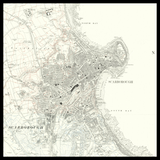 Mappa Antica Personalizzata di Scarborough 