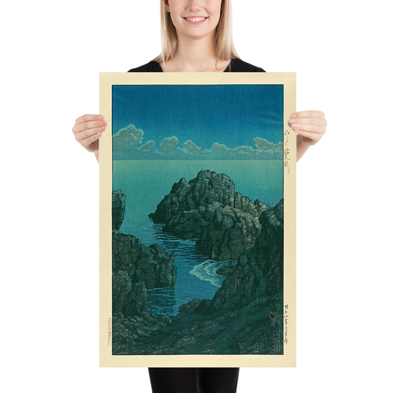 Hachinohe Fukakuho de Hasui Kawase, 1935 