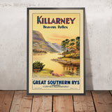 Póster de viaje de Killarney: Heaven’s Reflex de Walter Till 
