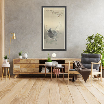 A framed image of 