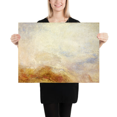 A mountain scene, Val d’Aosta by Turner, 1845