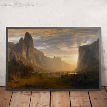 A framed image of 