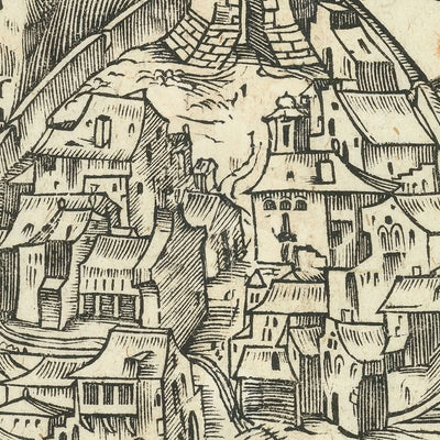 Alte Militärkarte der Belagerung von Algier 1541 durch Pagano, 1542: Algier, Mandrachio, Castel Vechio, Marinestrategie, Osmanisches Reich