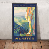 Affiche de voyage d’Alsace : La vallée de Munster par Henri de Renaucourt 