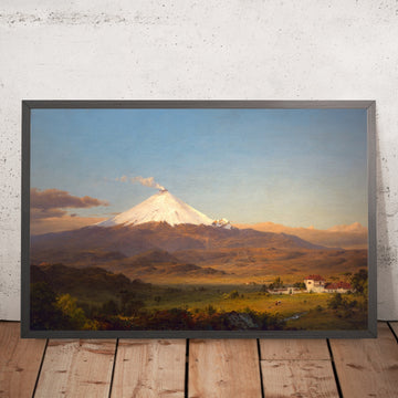 A framed image of 
