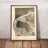 Old Map of Frankfort, Michigan by USGS, 1976 – Lake Michigan & Crystal Lake