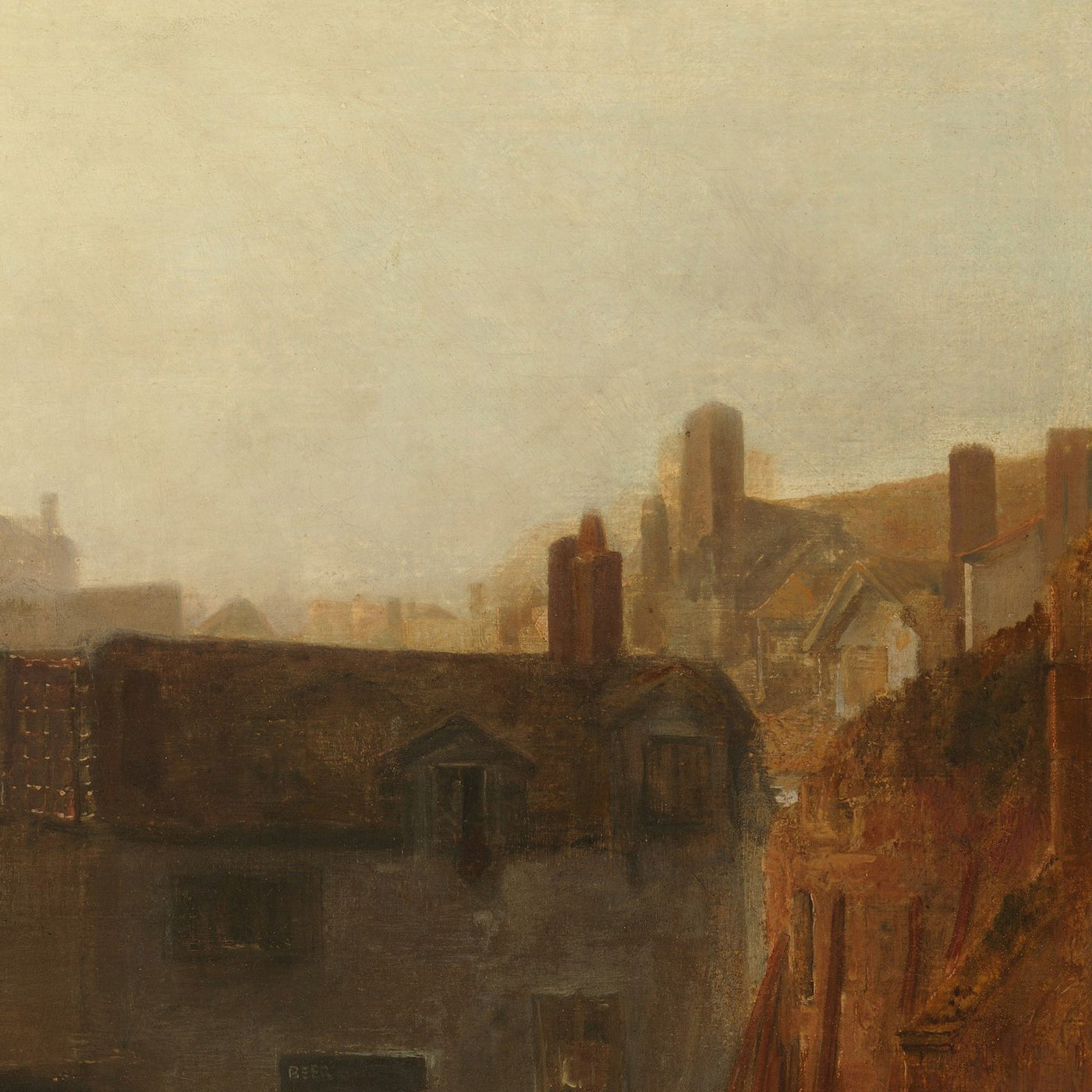 Saltash with the Water Ferry, Cornwall by Turner, 1811