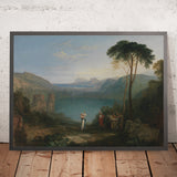Der Avernussee: Aeneas und die Kumäische Sibylle von Turner, 1814 