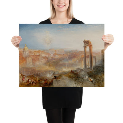 Modernes Rom - Campo Vaccino von Turner, 1839 