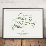 Saunton Golf Club: Modern Golf Course Map
