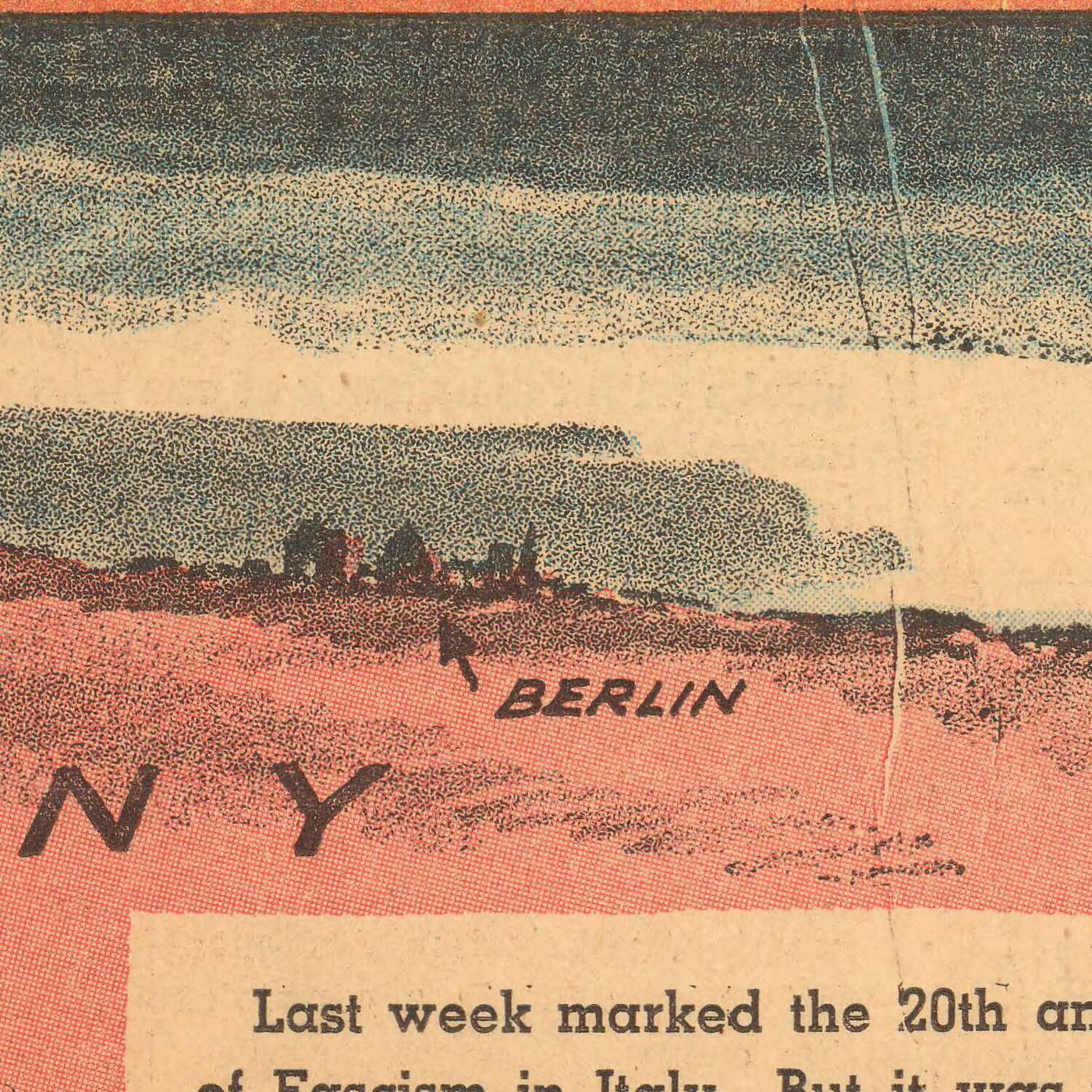 Italy, boot of the Mediterranean, may prove Achilles Heel of Axis, 1942: WW2 Allied Strategy Map