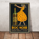 Roc-Noir Vintage Table Wine Poster by John Ernest Chilton, 1920